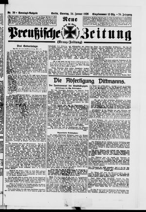 Neue preußische Zeitung vom 24.01.1926