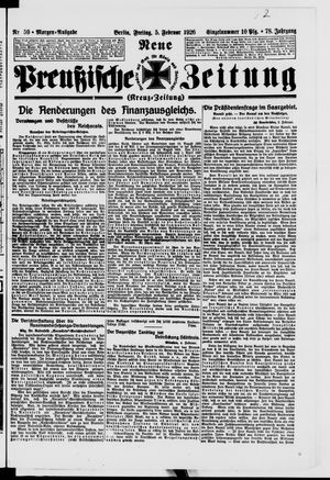 Neue preußische Zeitung vom 05.02.1926