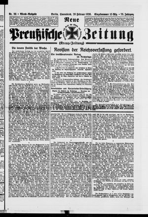 Neue preußische Zeitung vom 20.02.1926