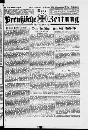 Neue preußische Zeitung vom 27.02.1926