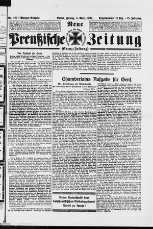 Neue preußische Zeitung vom 05.03.1926