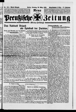 Neue preußische Zeitung vom 30.03.1926