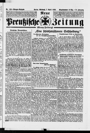 Neue preußische Zeitung vom 07.04.1926