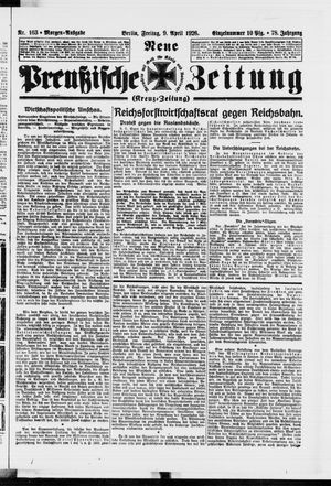Neue preußische Zeitung vom 09.04.1926
