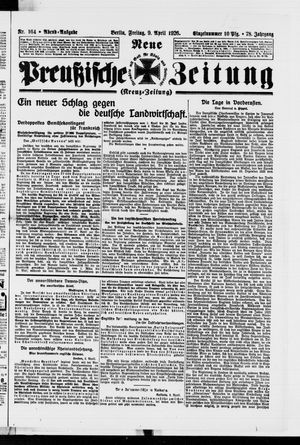 Neue preußische Zeitung vom 09.04.1926