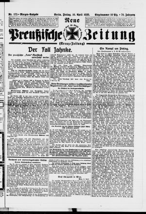 Neue preußische Zeitung vom 16.04.1926