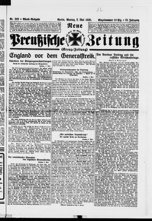 Neue preußische Zeitung vom 03.05.1926