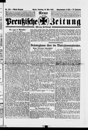 Neue preußische Zeitung vom 18.05.1926