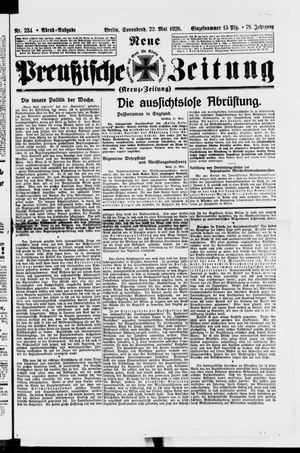 Neue preußische Zeitung vom 22.05.1926