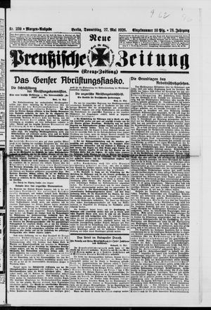 Neue preußische Zeitung vom 27.05.1926