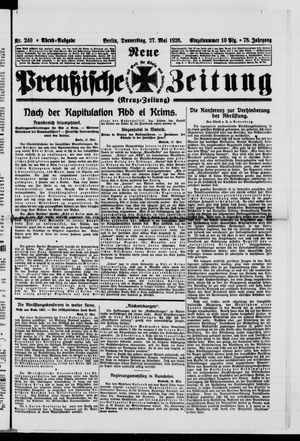 Neue preußische Zeitung vom 27.05.1926