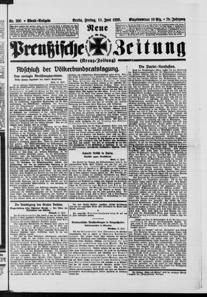 Neue preußische Zeitung on Jun 11, 1926