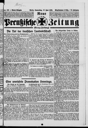 Neue preußische Zeitung vom 17.06.1926