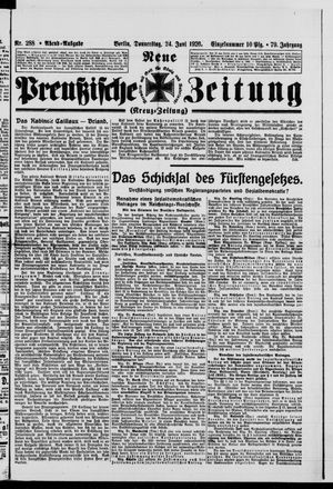 Neue preußische Zeitung vom 24.06.1926