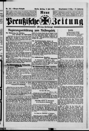 Neue preußische Zeitung vom 02.07.1926