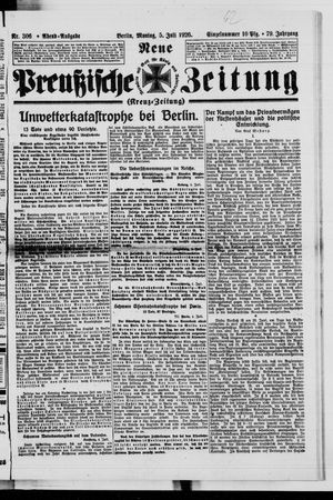 Neue preußische Zeitung vom 05.07.1926