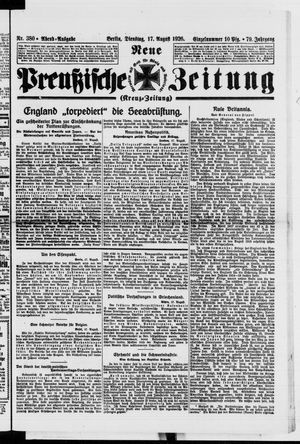 Neue preußische Zeitung vom 17.08.1926