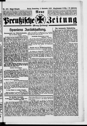 Neue preußische Zeitung vom 02.09.1926