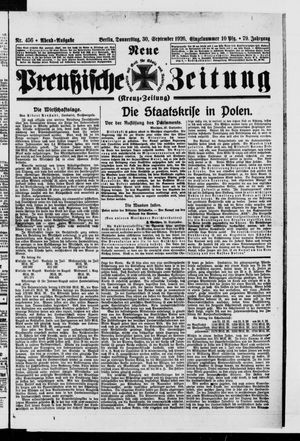 Neue preußische Zeitung vom 30.09.1926