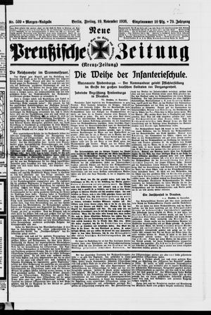 Neue preußische Zeitung vom 19.11.1926