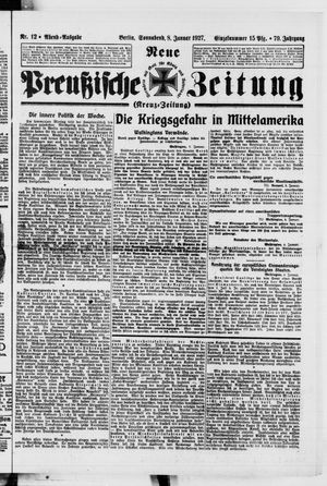 Neue preußische Zeitung vom 08.01.1927