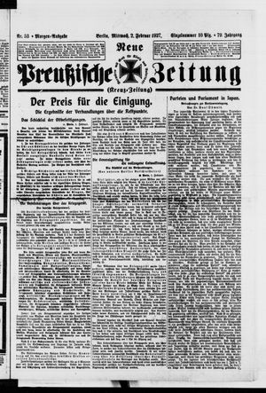 Neue preußische Zeitung vom 02.02.1927