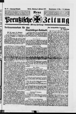 Neue preußische Zeitung vom 06.02.1927
