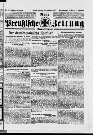 Neue preußische Zeitung vom 25.02.1927