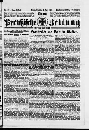 Neue preußische Zeitung vom 01.03.1927