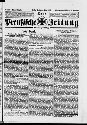 Neue preußische Zeitung vom 04.03.1927
