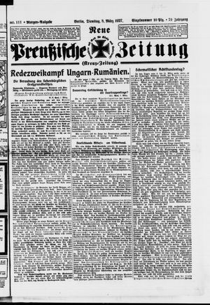 Neue preußische Zeitung vom 08.03.1927