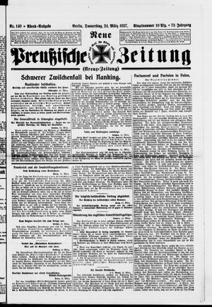 Neue preußische Zeitung vom 24.03.1927