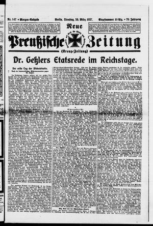 Neue preußische Zeitung vom 29.03.1927