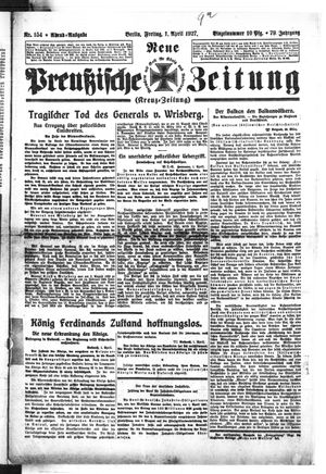 Neue preußische Zeitung vom 01.04.1927