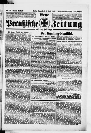 Neue preußische Zeitung vom 02.04.1927