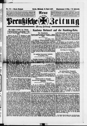 Neue preußische Zeitung vom 13.04.1927