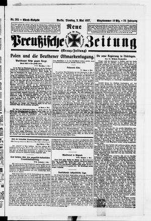 Neue preußische Zeitung vom 03.05.1927