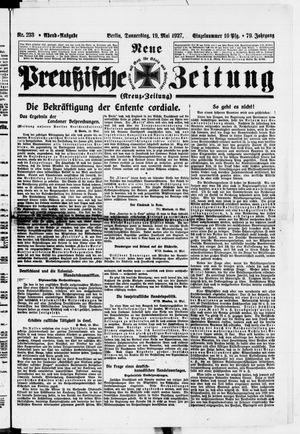 Neue preußische Zeitung vom 19.05.1927