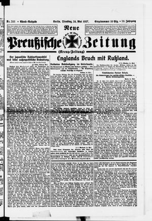 Neue preußische Zeitung vom 24.05.1927