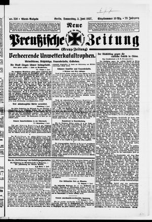 Neue preußische Zeitung vom 02.06.1927