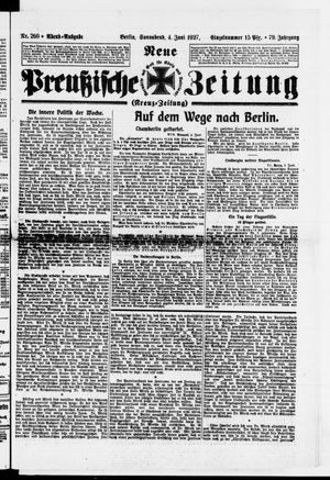 Neue preußische Zeitung on Jun 4, 1927