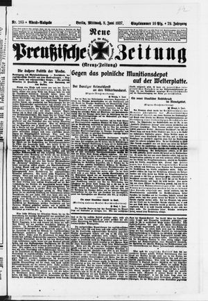 Neue preußische Zeitung vom 08.06.1927