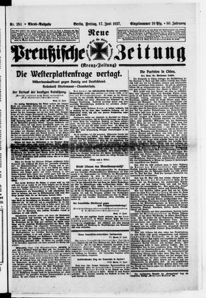 Neue preußische Zeitung vom 17.06.1927