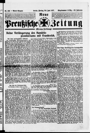 Neue preußische Zeitung vom 24.06.1927