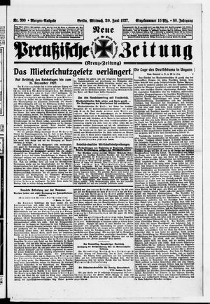 Neue preußische Zeitung vom 29.06.1927