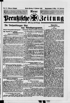 Neue preußische Zeitung vom 17.02.1928