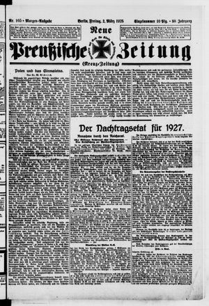 Neue preußische Zeitung vom 02.03.1928