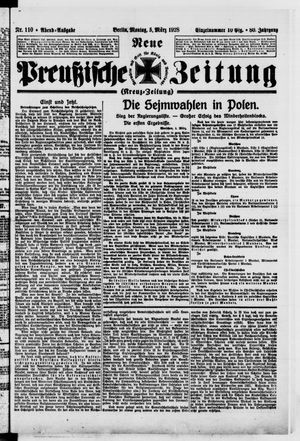 Neue preußische Zeitung vom 05.03.1928