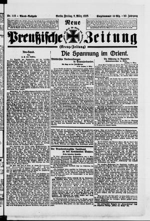 Neue preußische Zeitung vom 09.03.1928