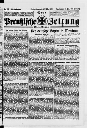 Neue preußische Zeitung vom 17.03.1928